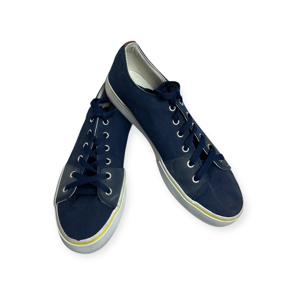 Polo by Ralph Lauren Cantor blue canvas shoes with laces size 9.5